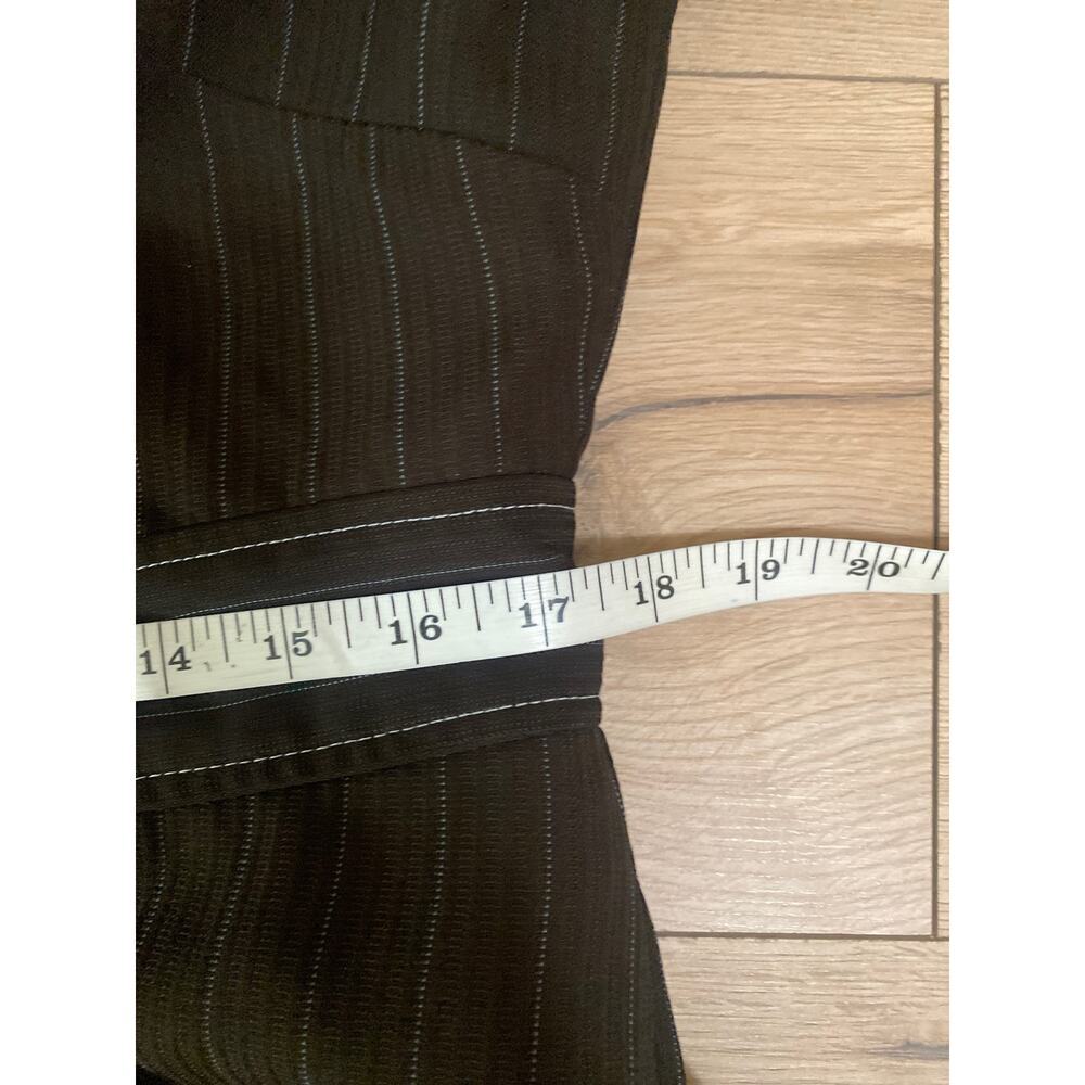 Larry Levine Pinstripe Blazer Jacket Womens 10 Vintage - Picture 8 of 8